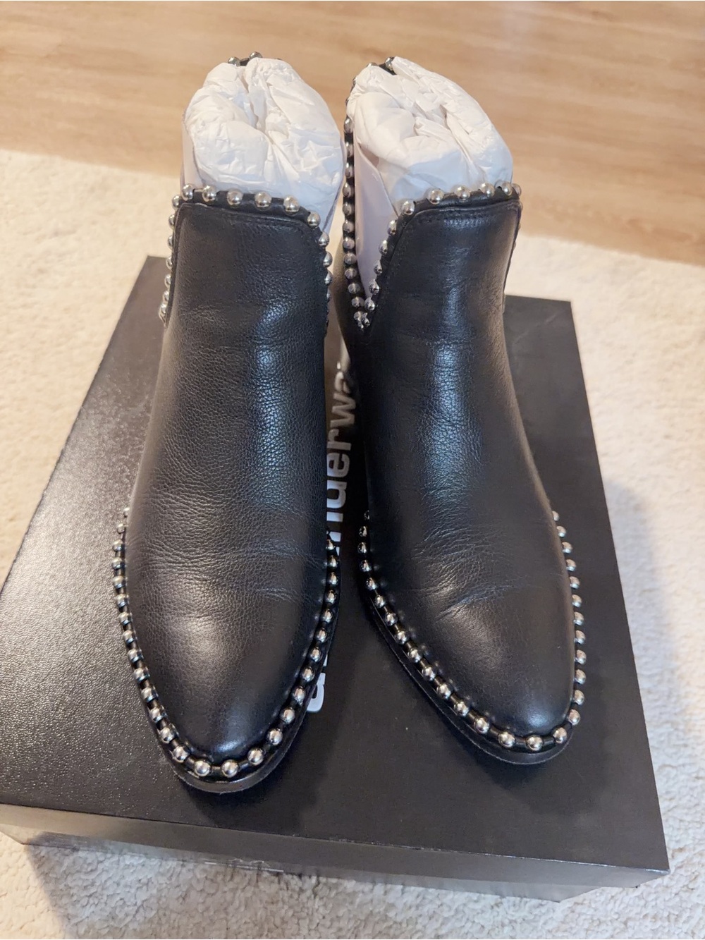 Alexander Wang Ankle Boots (Black) - Size 36.5 - Picture 2 of 8